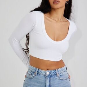 Garage White Sonia Long Sleeve